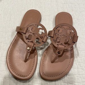 Tory Burch Miller Leather Sandals